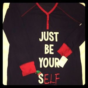 PJ SALVAGE just be yourself SZ M